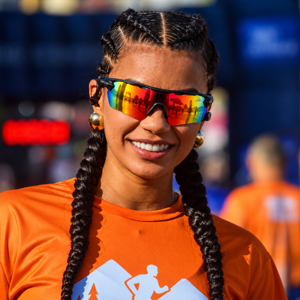Óculos Esportivo SunFlow FireWave Proteção UV400
