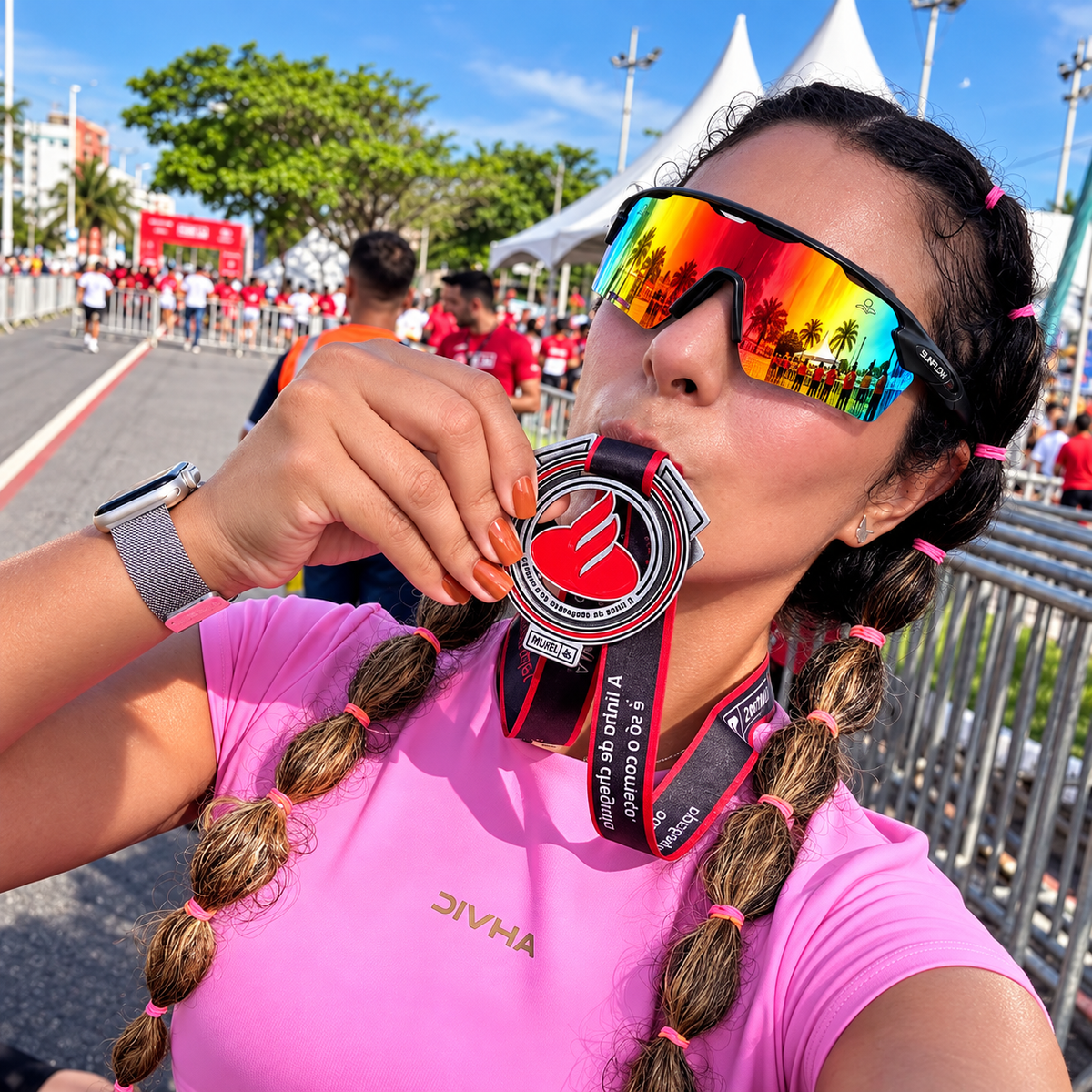 Óculos Esportivo SunFlow FireWave Proteção UV400