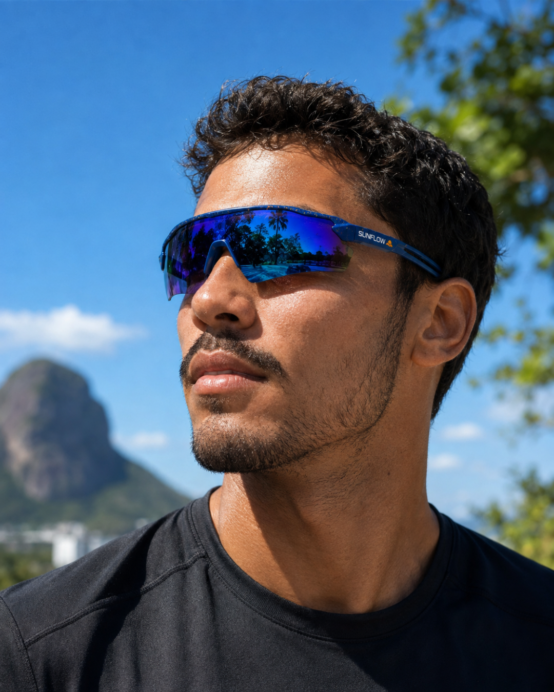 Óculos Esportivo SunFlow Focus com Proteção UV400